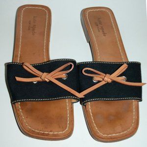 Vintage Kate Spade NY Square Toe Slides Sandals